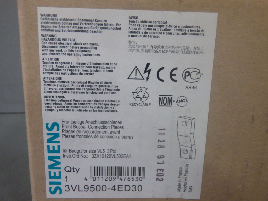 SIEMENS 3VL9500-4ED30