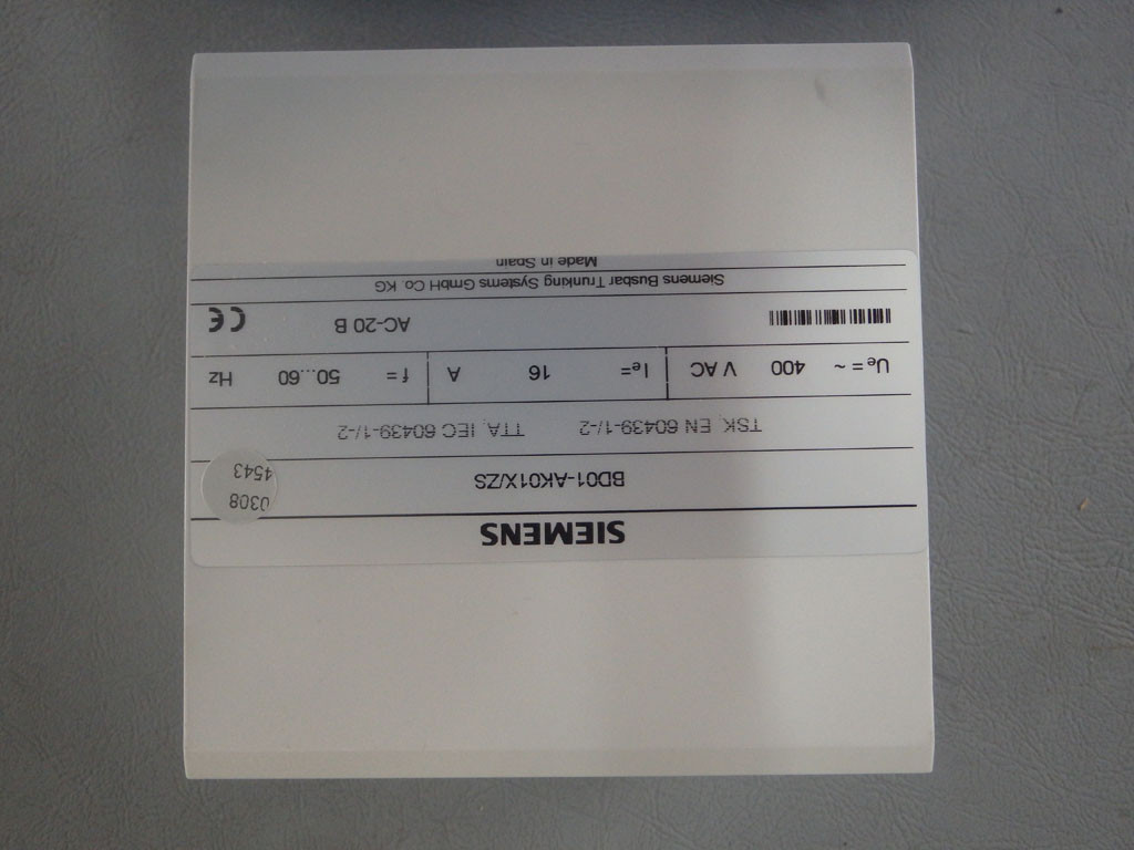 SIEMENS BD01-AK01X/ZS