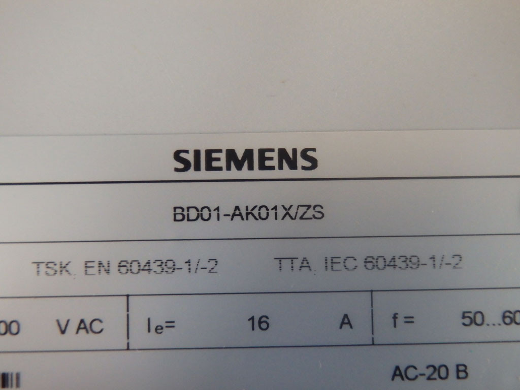 SIEMENS BD01-AK01X/ZS