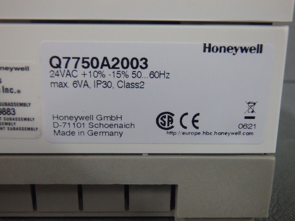 HONEYWELL Q7750A2003