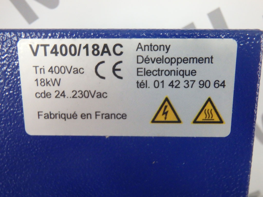 JOHNSON CONTROLS VT400/18AC