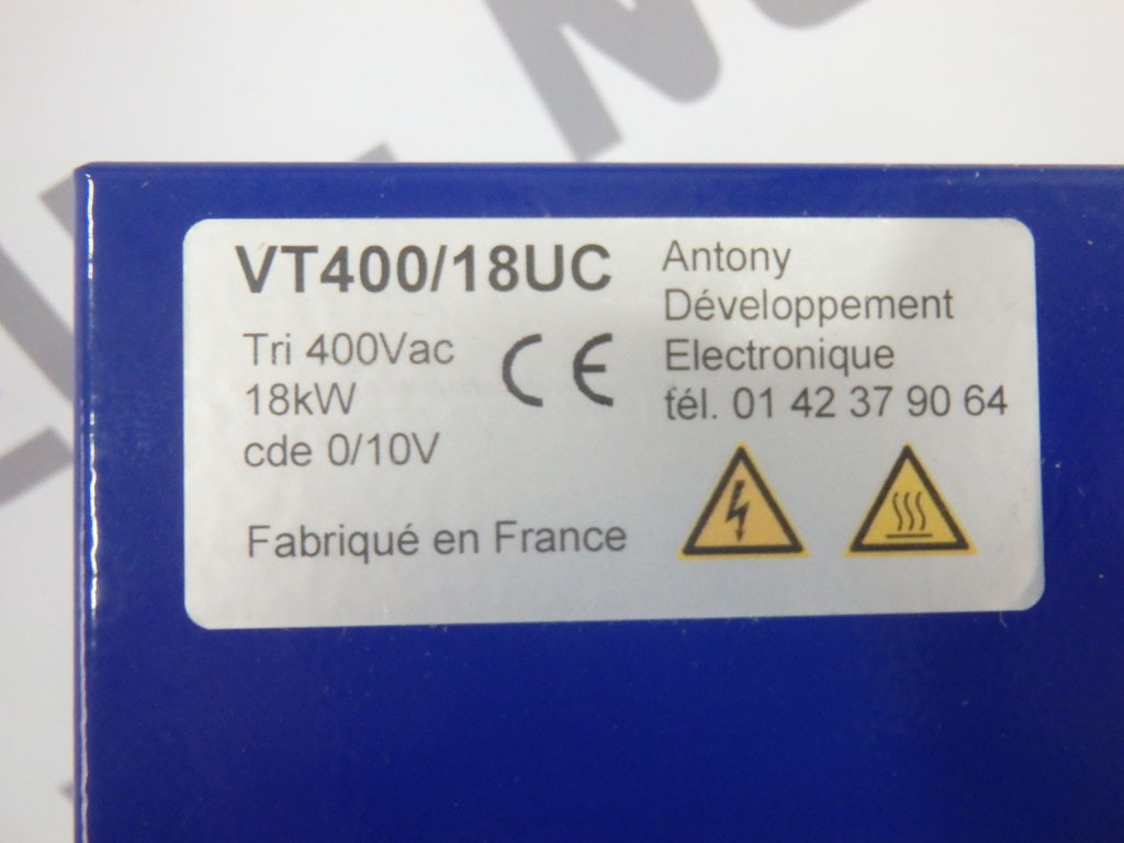 JOHNSON CONTROLS VT400/18UC