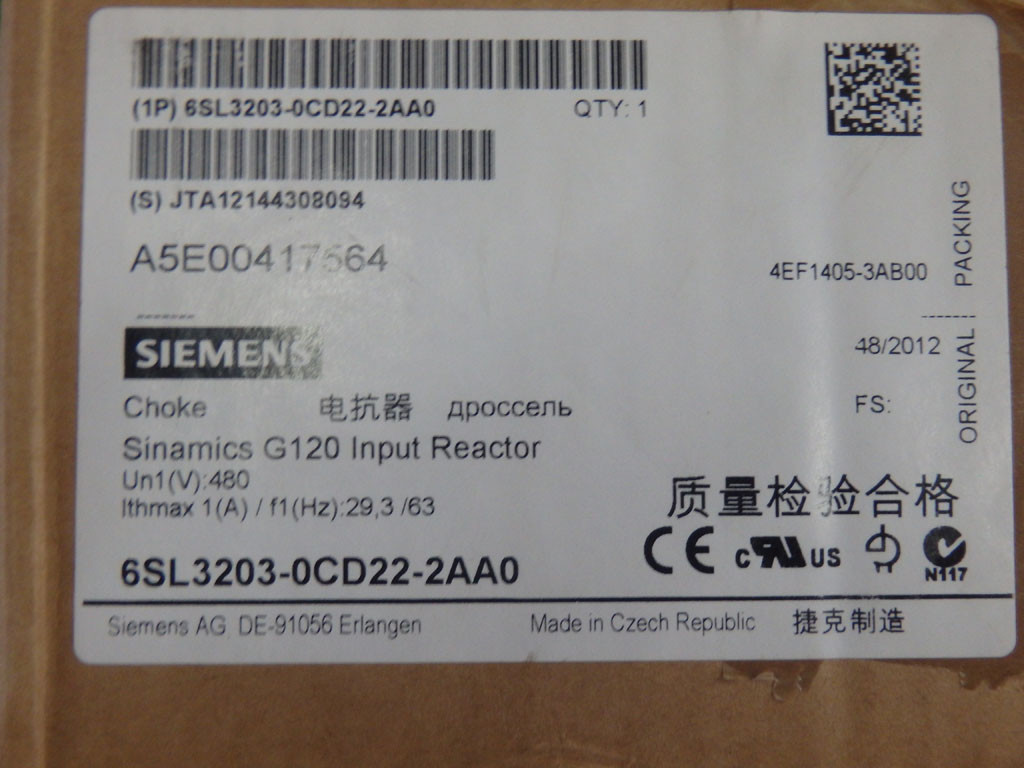 SIEMENS 6SL3203-0CD22-2AA0