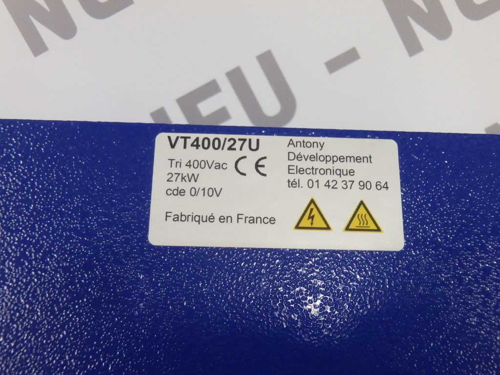 JOHNSON CONTROLS VT400/27U