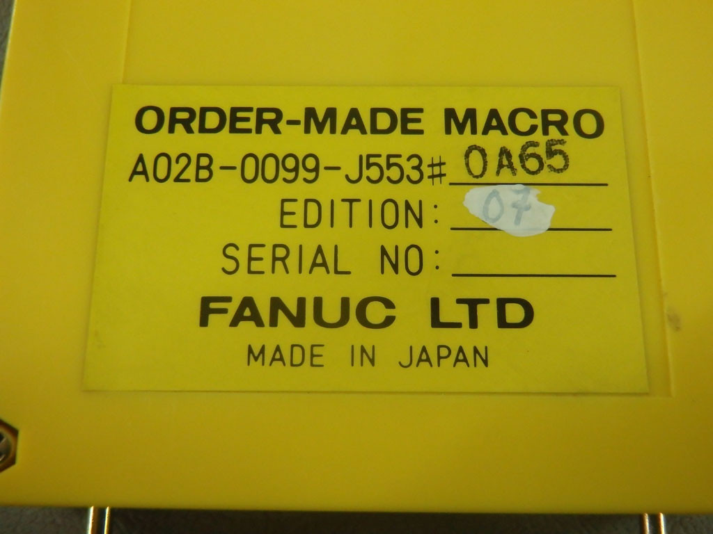 FANUC A02B-0099-J553-OA65