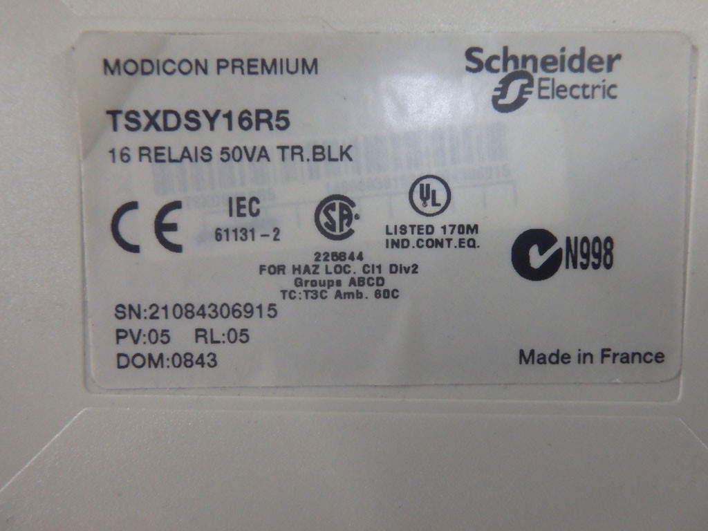 SCHNEIDER  TSXDSY16R5