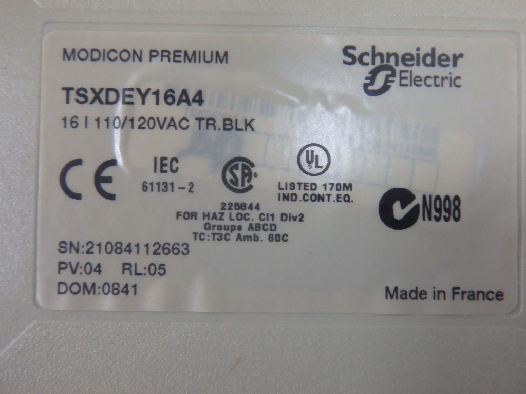 SCHNEIDER  TSXDEY16A4