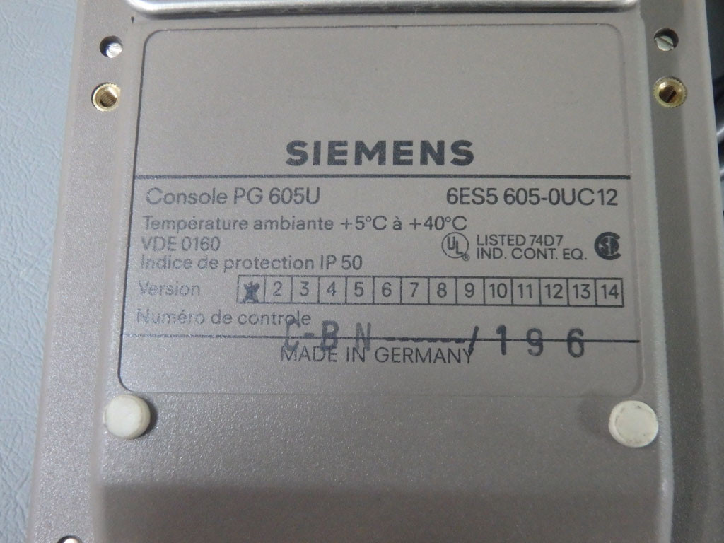 SIEMENS 6ES5605-0UC12