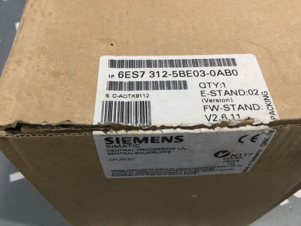 SIEMENS 6ES7312-5BE03-0AB0