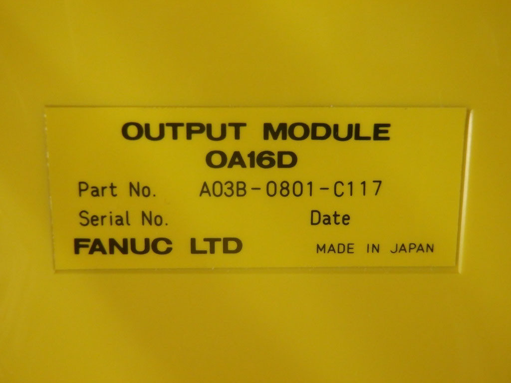 GE FANUC A03B-0801-C117