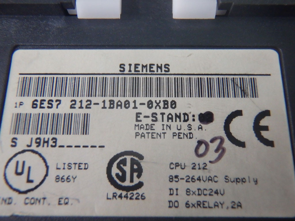SIEMENS 6ES7212-1BA01-0XB0