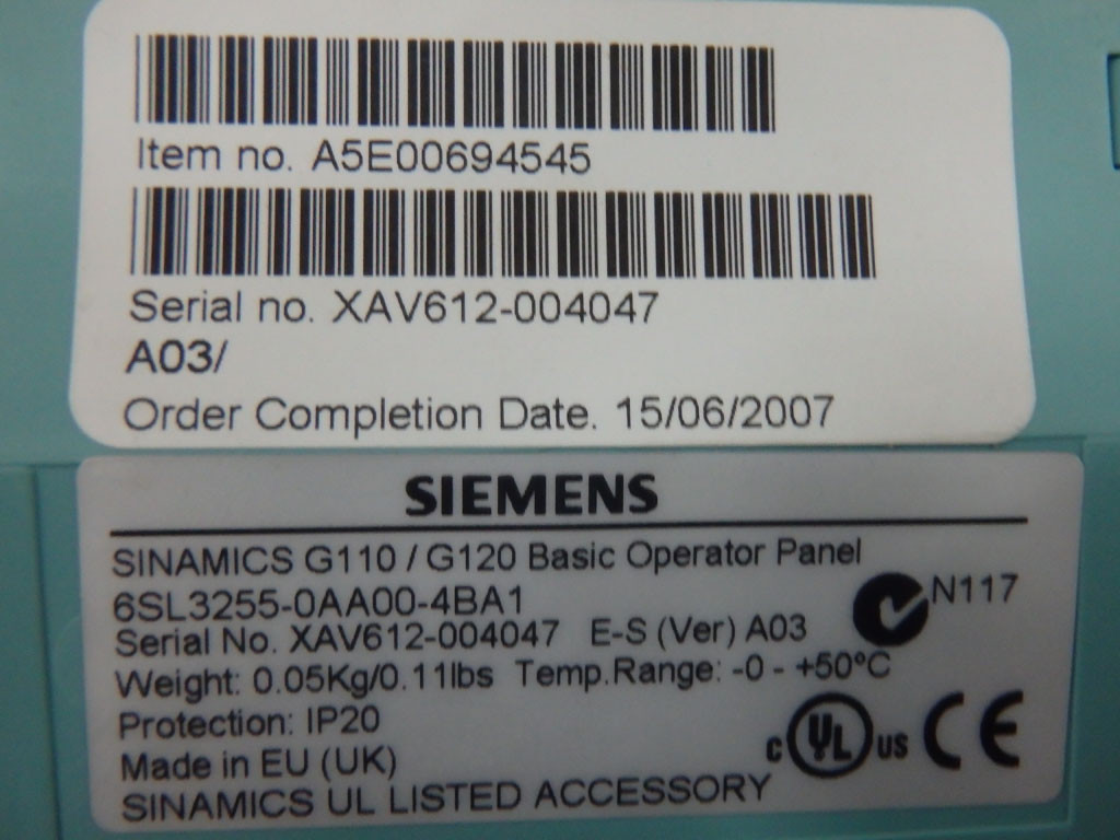 SIEMENS A5E00694545