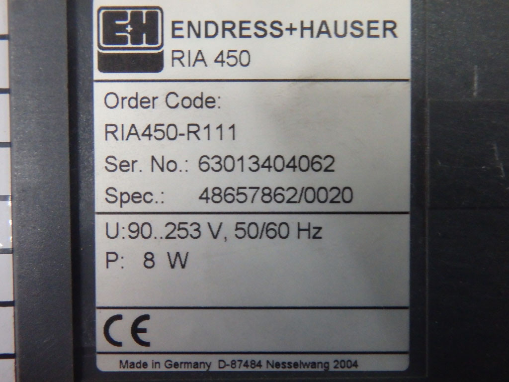 ENDRESS+HAUSER RIA450-R111