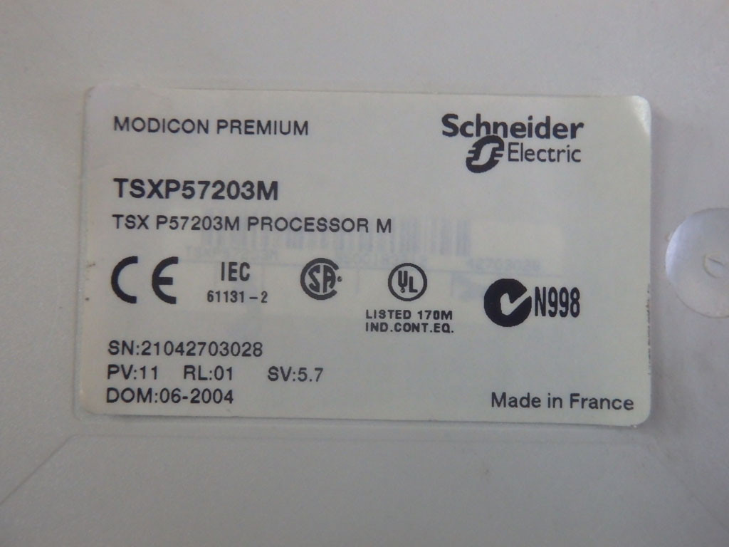 SCHNEIDER  TSXP57203M