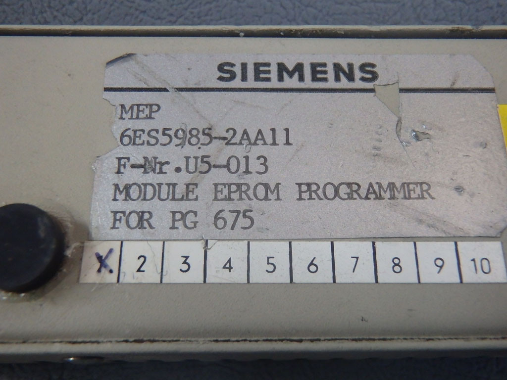 SIEMENS 6ES5985-2AA11