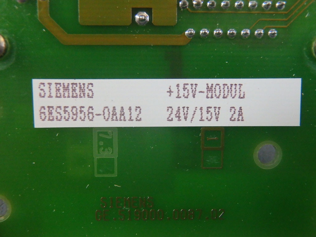 SIEMENS 6ES5956-0AA12