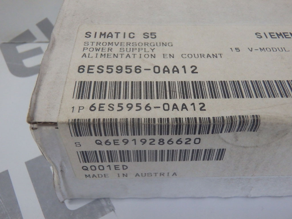 SIEMENS 6ES5956-0AA12