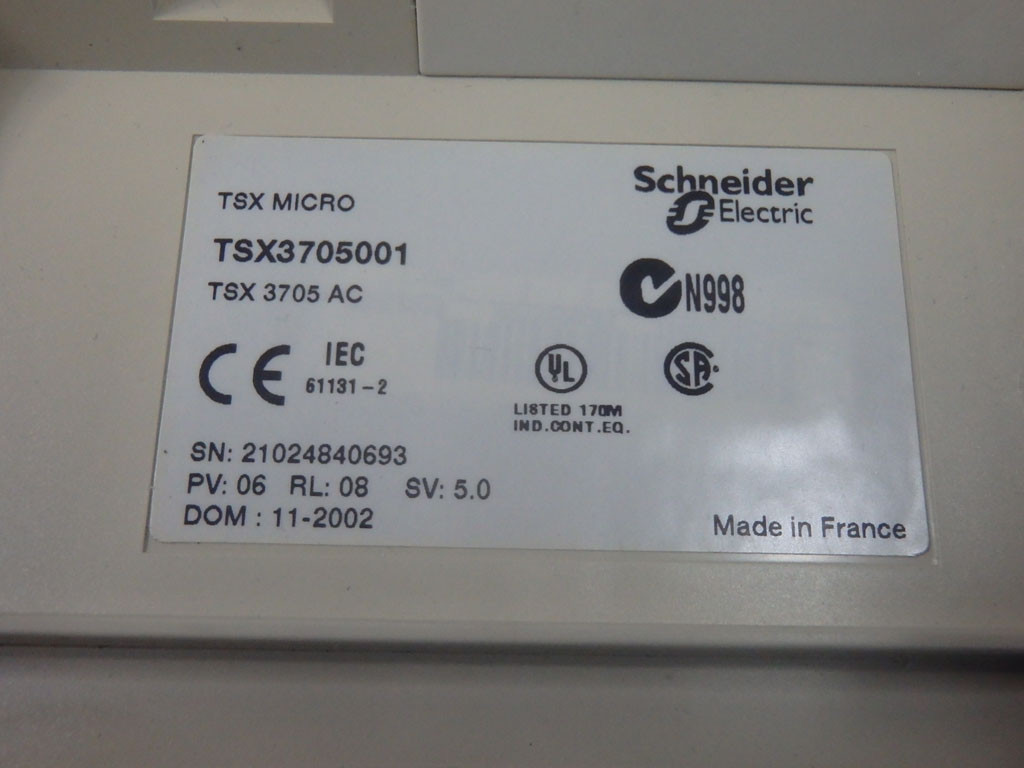 TÉLÉMÉCANIQUE  TSX3705001