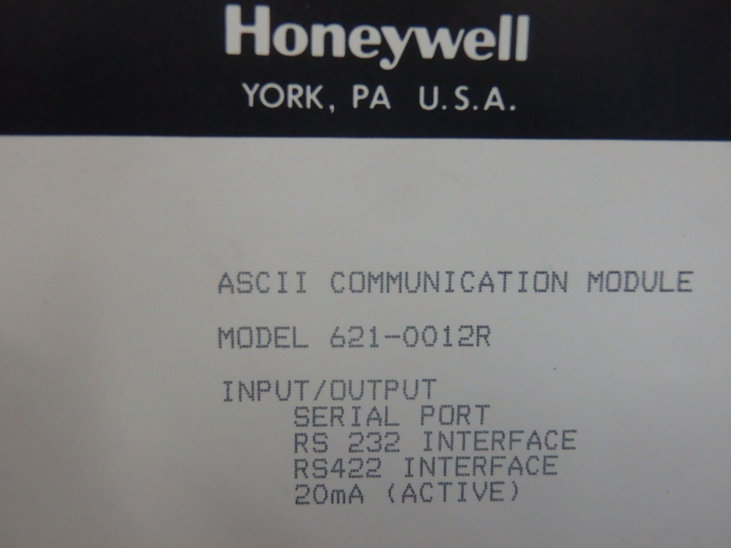 HONEYWELL 621-0012R