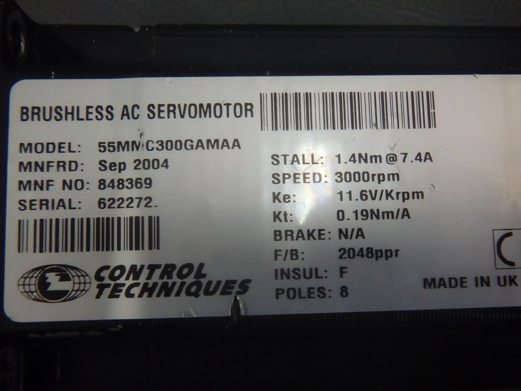 CONTROL TECHNIQUES 55MMC300GAMAA