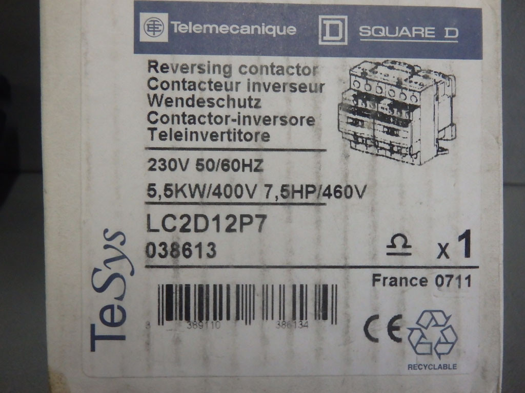 TÉLÉMÉCANIQUE  LC2D12P7