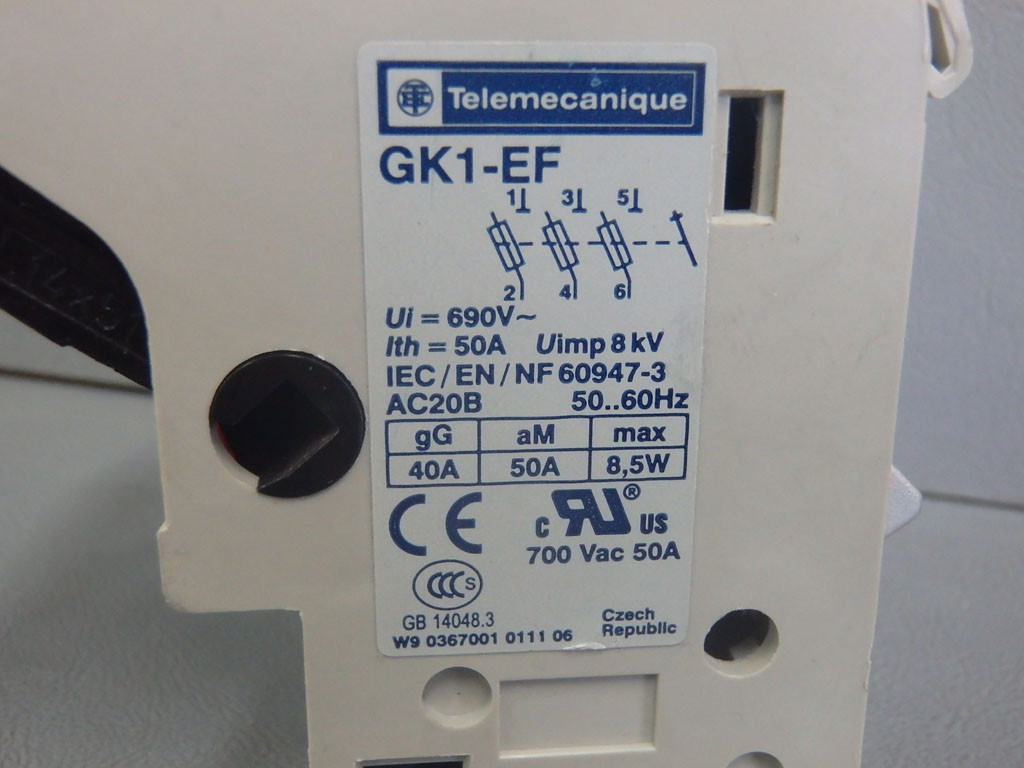 TÉLÉMÉCANIQUE  GK1-EF