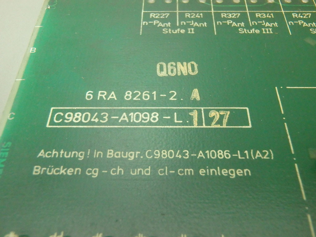 SIEMENS C98043-A1098-L11-05