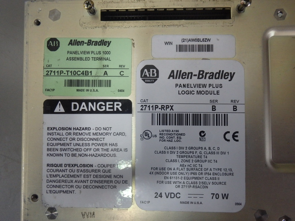 ALLEN-BRADLEY 2711P-RPX
