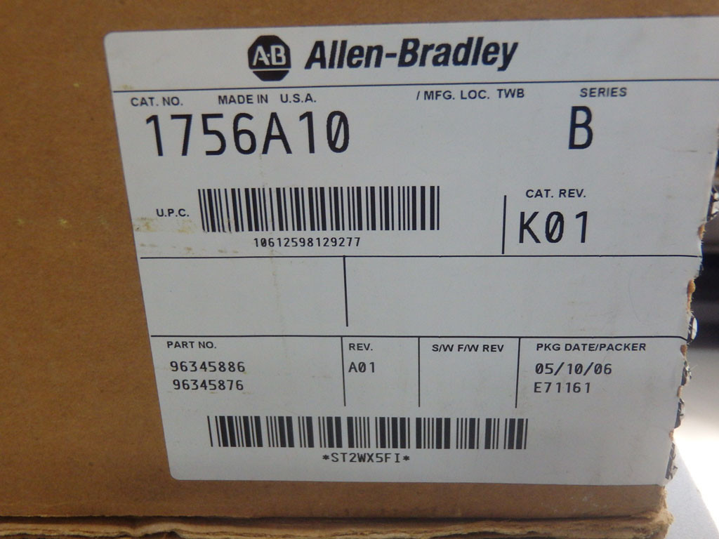 ALLEN-BRADLEY 1756-A10