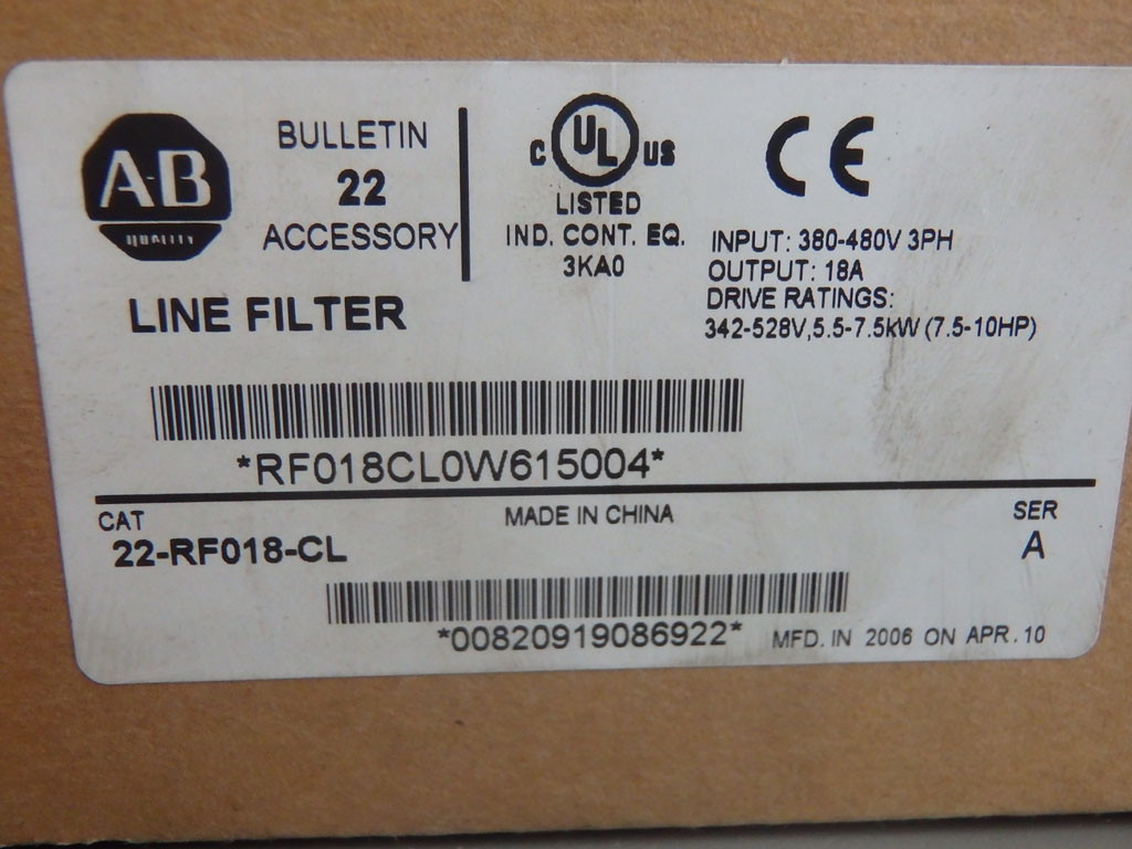 ALLEN-BRADLEY 22-RF018-CL