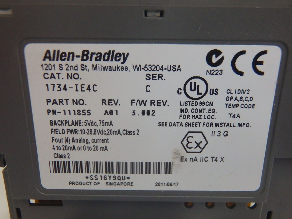 ALLEN-BRADLEY 1734-IE4C