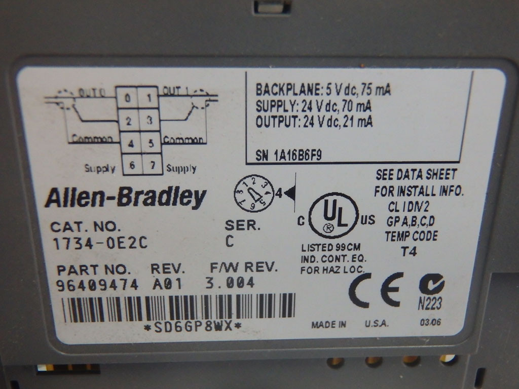 ALLEN-BRADLEY 1734-OE2C