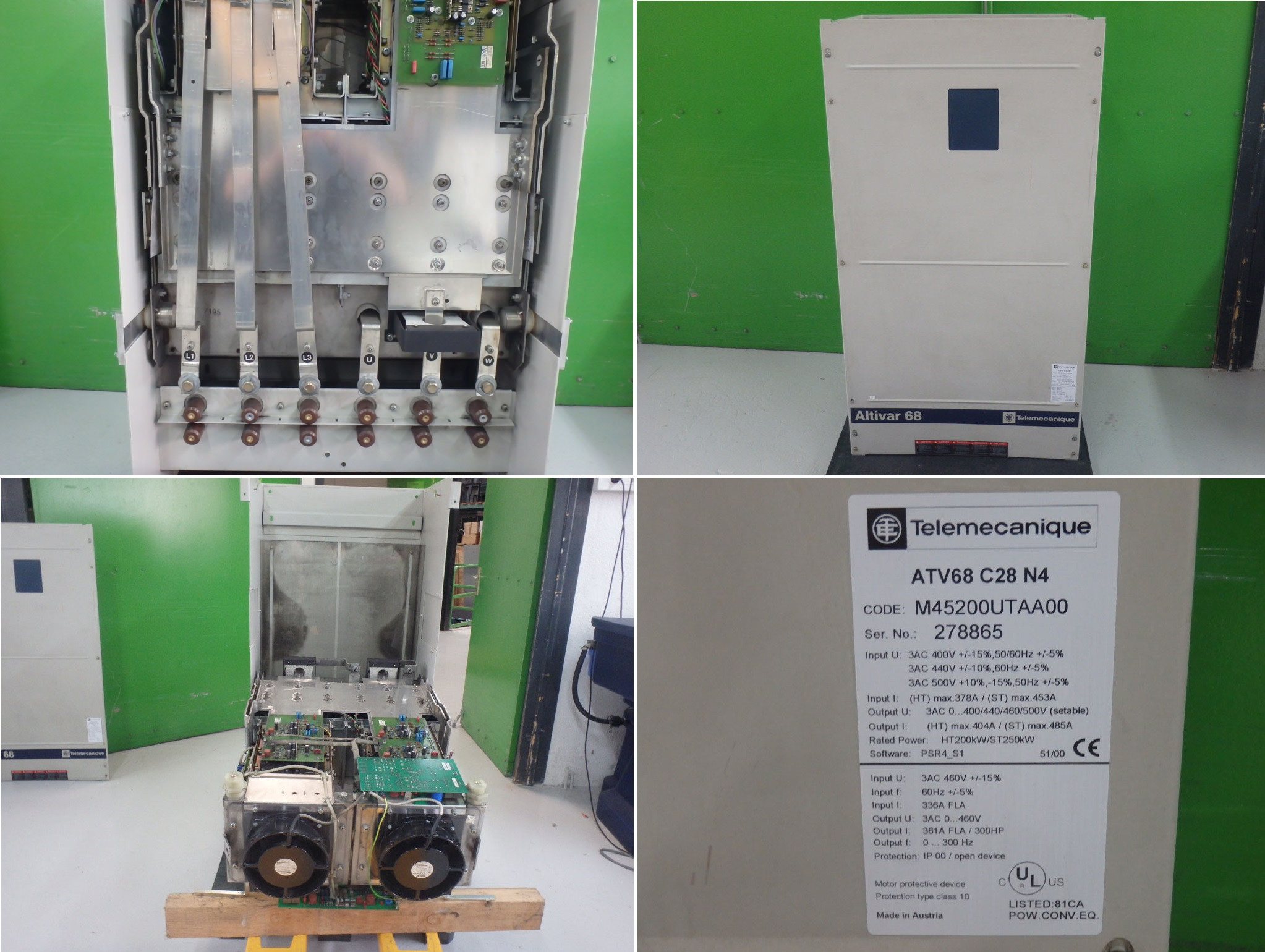 TÉLÉMÉCANIQUE  ATV68C28N4