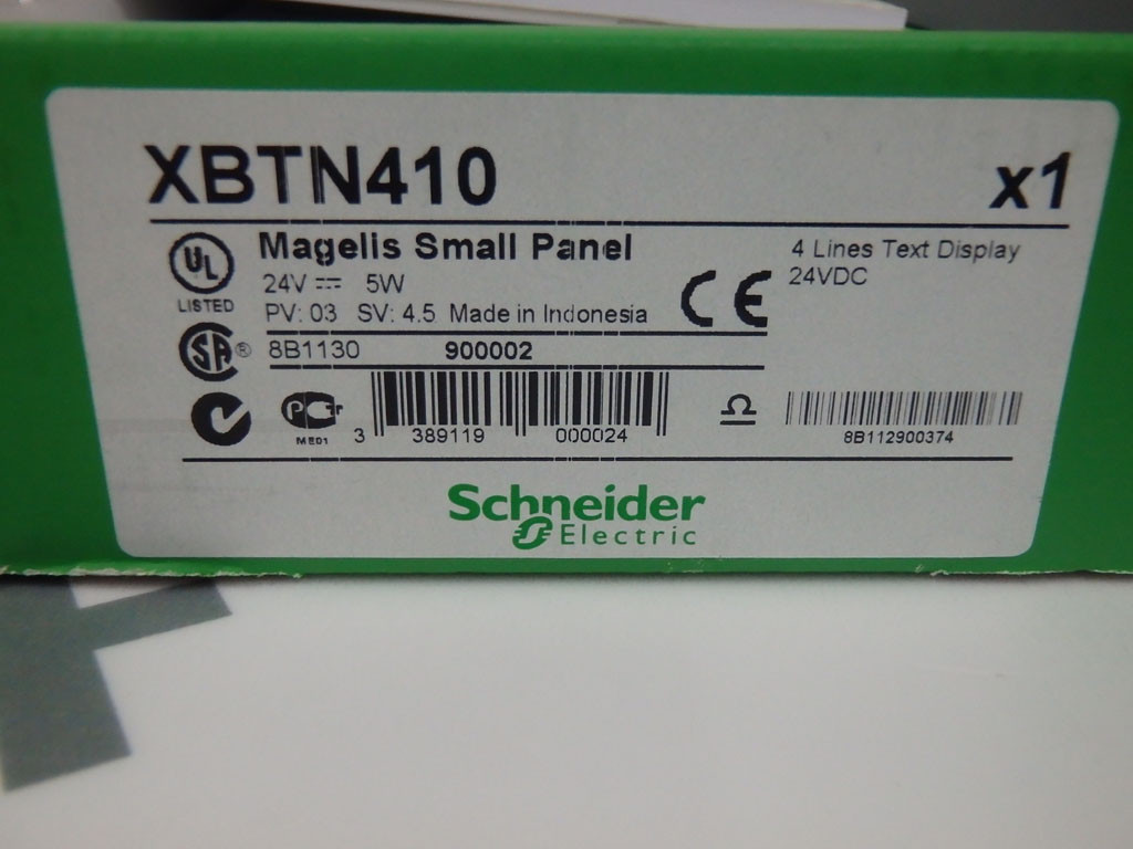 SCHNEIDER  XBT-N410