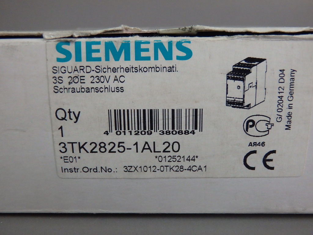 SIEMENS 3TK2825-1AL20