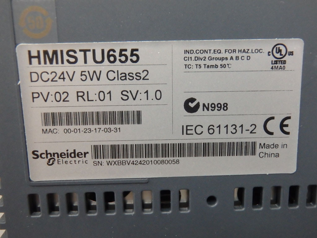 SCHNEIDER  HMISTU655