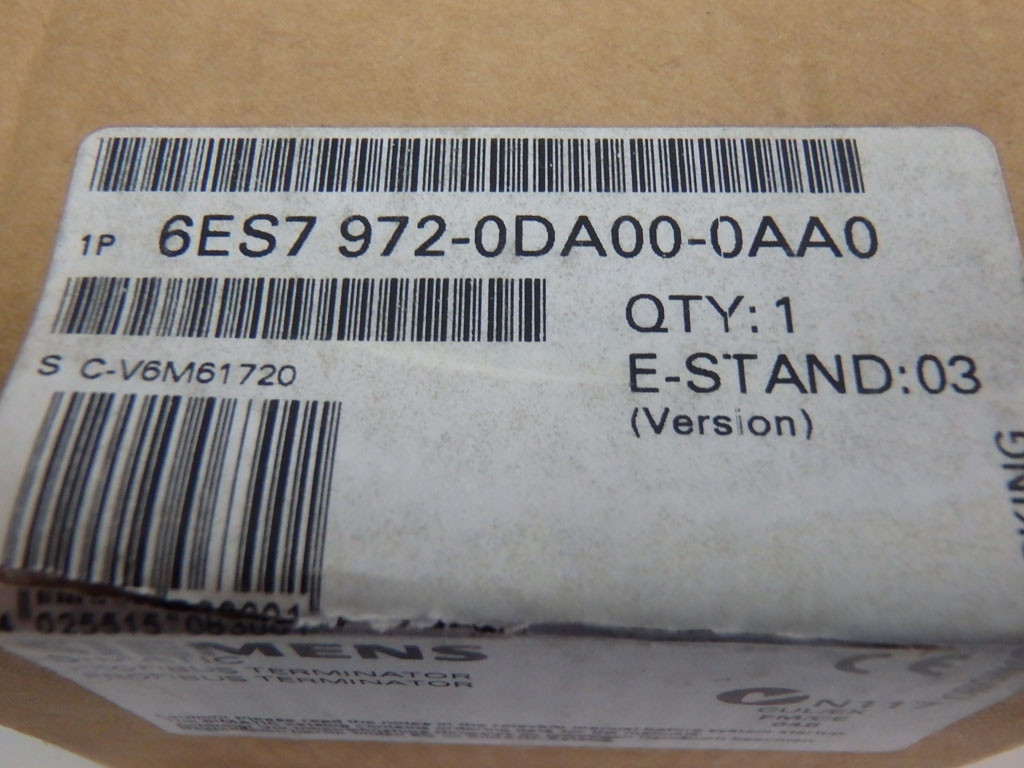 SIEMENS 6ES7972-0DA00-0AA0