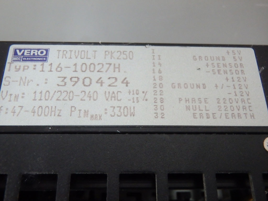 VERO ELECTRONICS TRIVOLTPK250