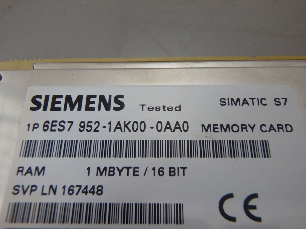 SIEMENS 6ES7952-1AK00-0AA0