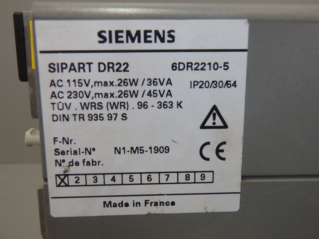 SIEMENS 6DR2210-5