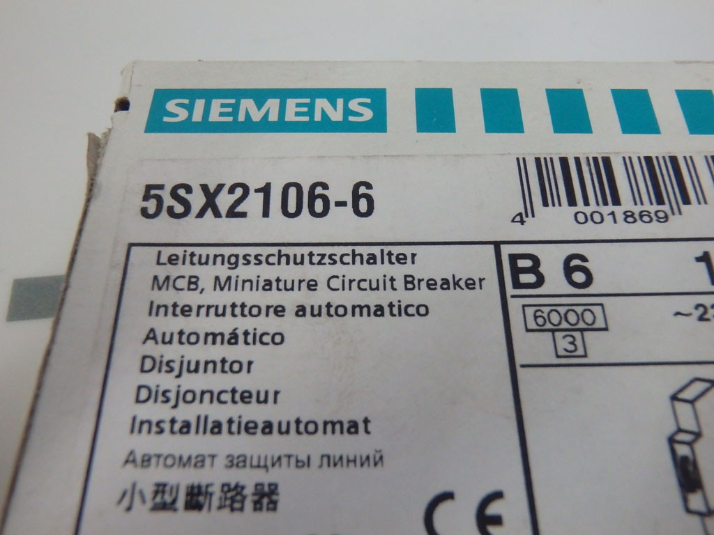 SIEMENS 5SX2106-6