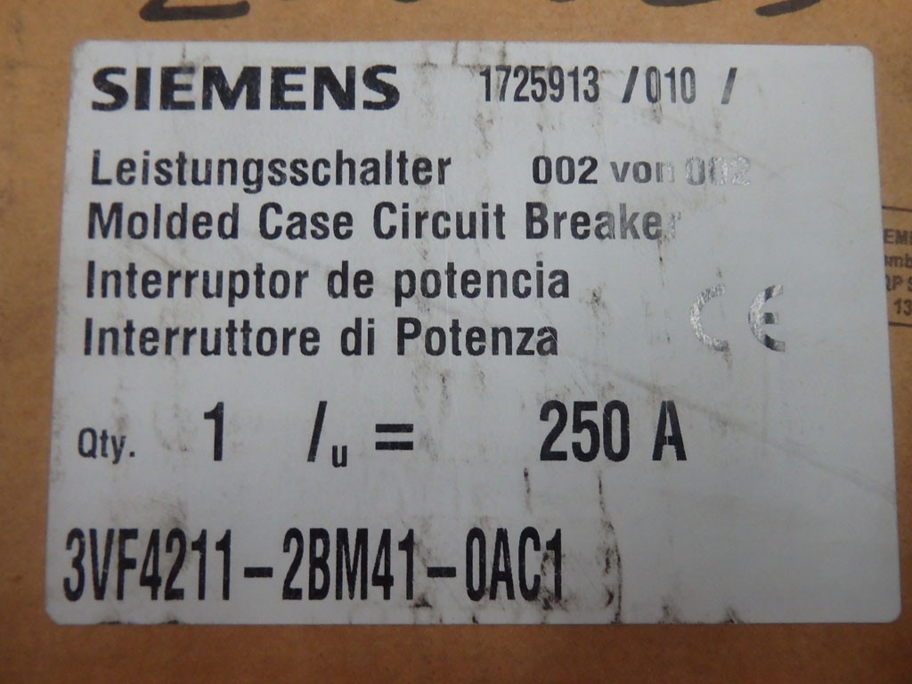 SIEMENS 3VF4211-2BM41-0AC1