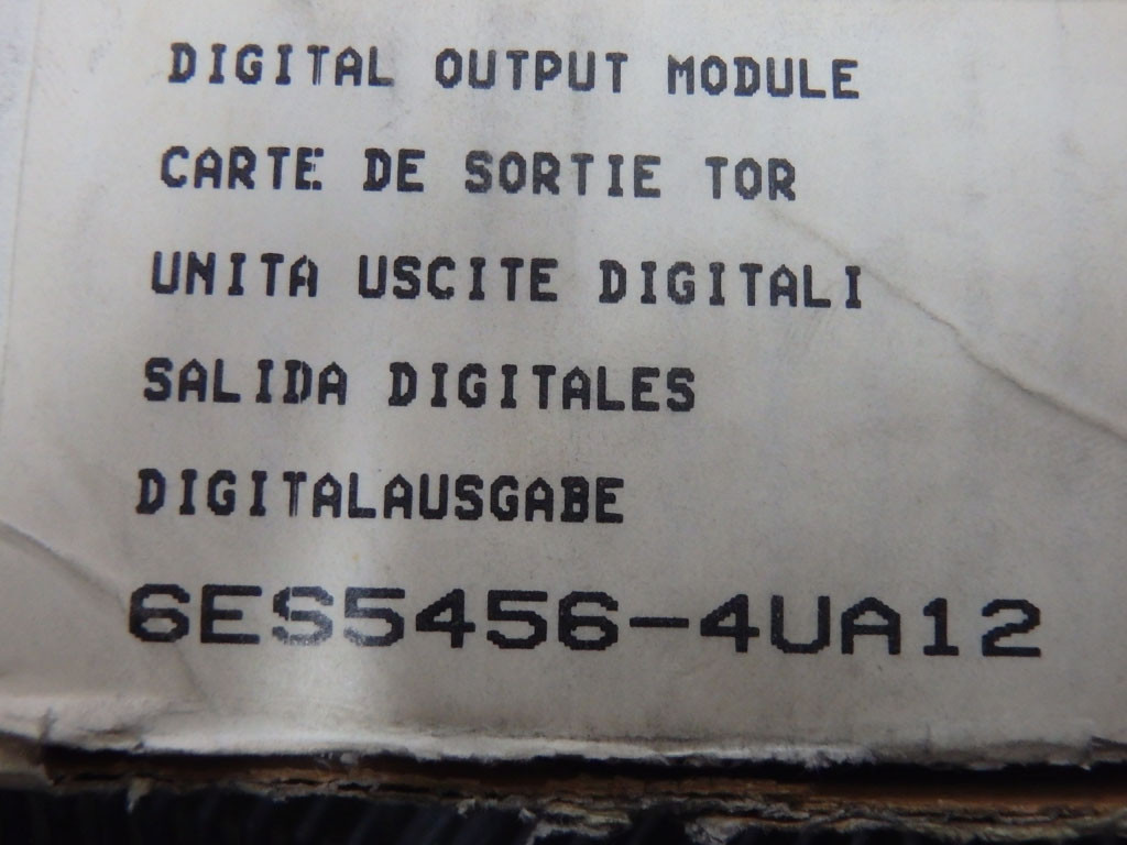 SIEMENS 6ES5456-4UA12