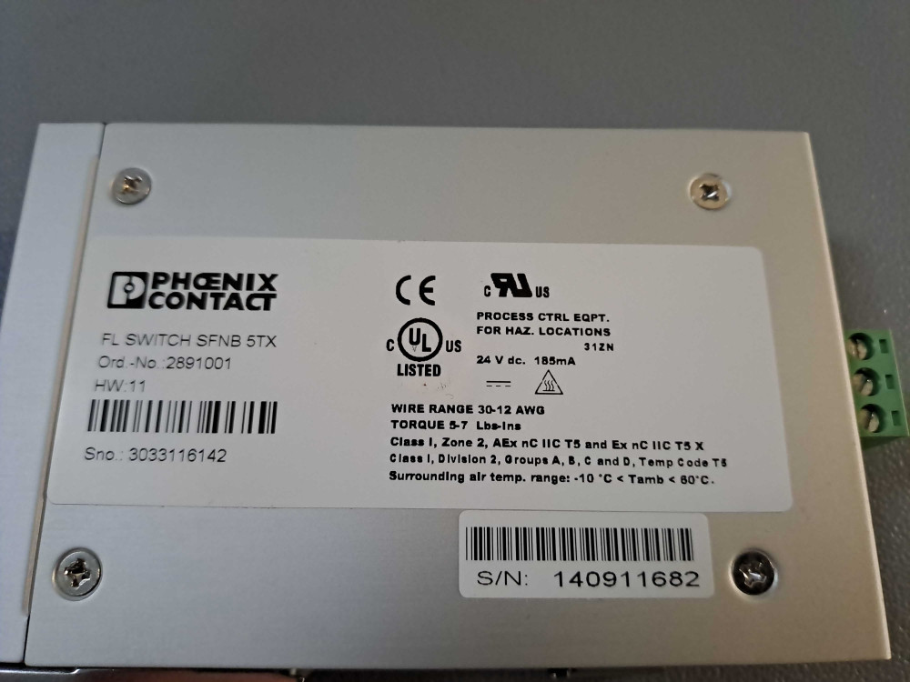 PHOENIX CONTACT  FLSWITCHSFNB5TX