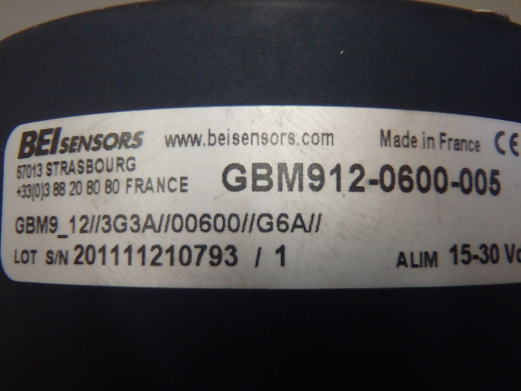 BEI GBM912-0600-005