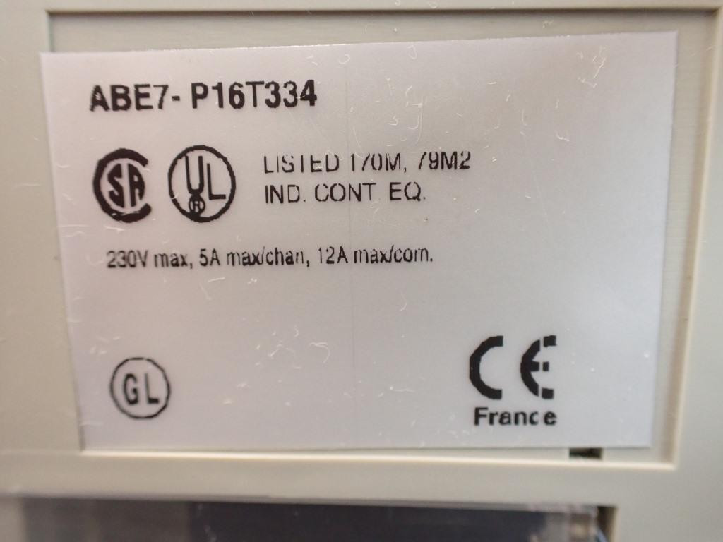 TÉLÉMÉCANIQUE  ABE7-P16T334