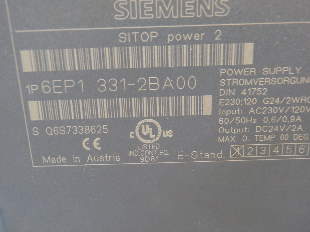 SIEMENS 6EP1331-2BA00