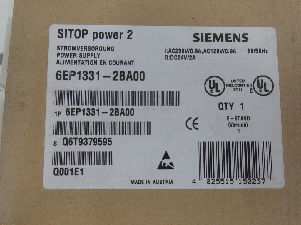 SIEMENS 6EP1331-2BA00