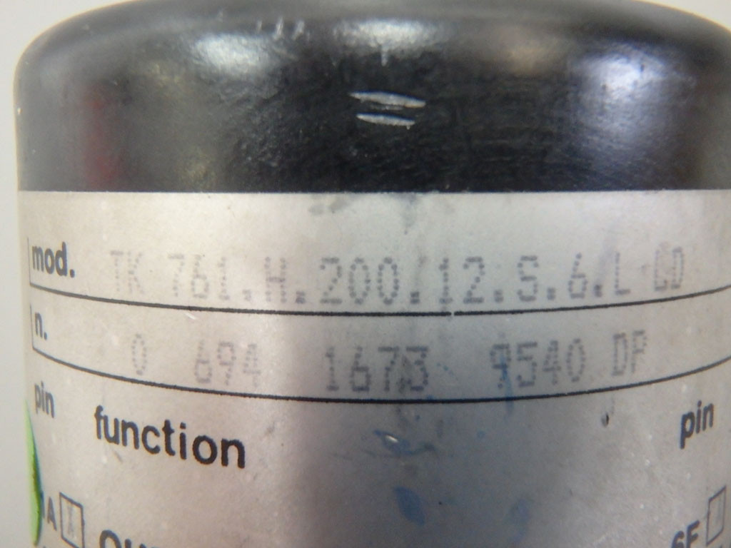 TEKEL INSTRUMENTS TK761.H.200.12.S.6.L.LD