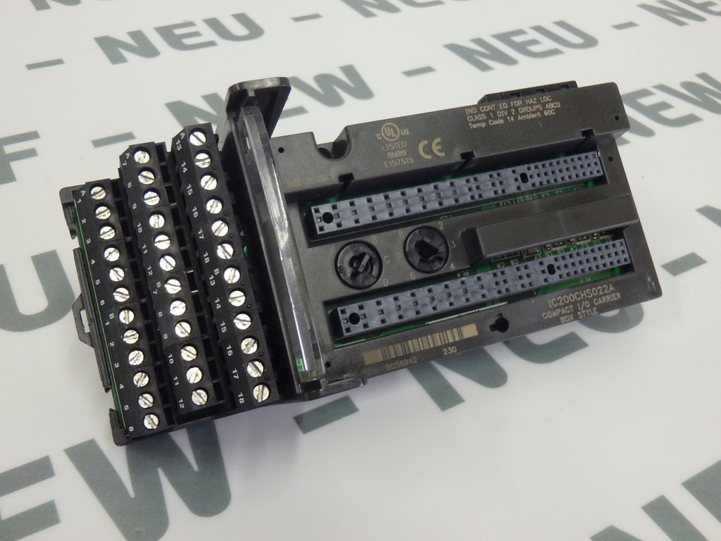 GE FANUC IC200CHS022